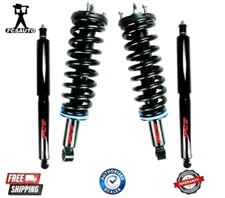 FCS 2 Front Complete Strut & 2 Rear Shock Set 4PCS Fits 2000-2006 Toyota Tundra
