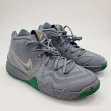 kyrie 4 grey and green
