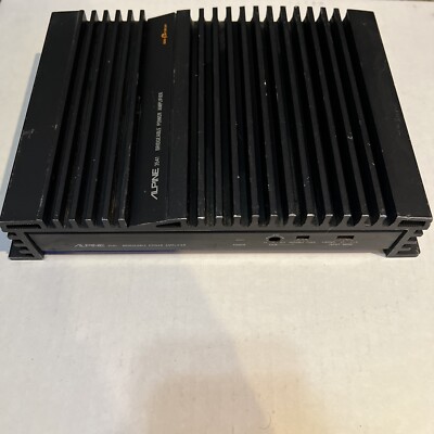 Old School ALPINE 3541 BRIDGEABLE POWER AMPLIFER 2 channel Mono | eBay