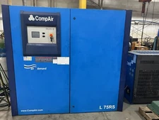 2014 Gardner Denver CompAir L75RS-13A 75Kw (100HP) Rotary Screw Air Compressor
