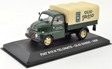 IXO - FIAT 615 N Telonato 1958 soft top carrier olio d'oliva italiano OLIO SA...