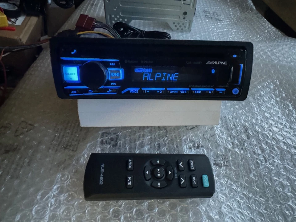 ALPINE CDE-203BT  Telecomando CD Player Radio BLUETOOTH AUX USB Media Player - Immagine 4 di 4