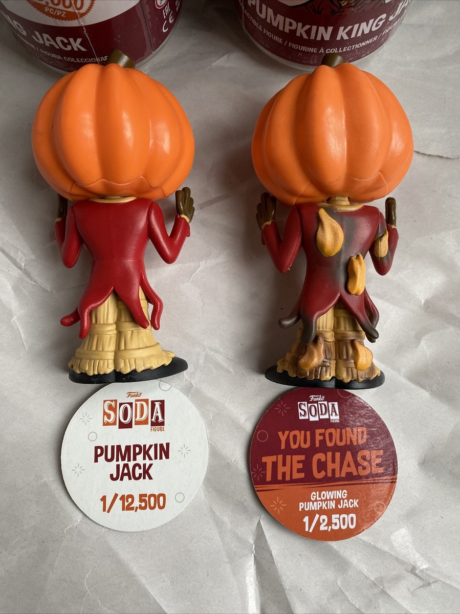 Funko Pop Soda缶　パンプキン・キング・ジャック chase 蓄光 Funko Soda Nightmare Before Christmas Santa Jack Skellington