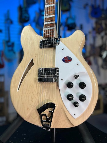 New Rickenbacker 360 Mapleglo Electric Guitar w/ OHSCase, 360MG 775