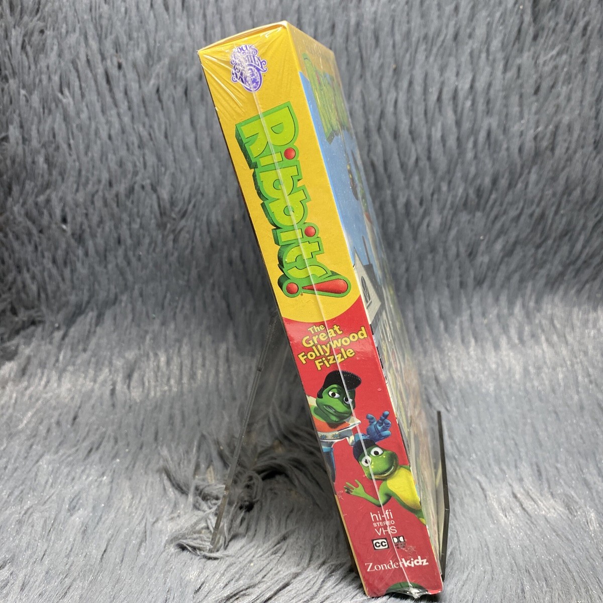 Ribbits! The Great Follywood Fizzle VHS Tape 2003 ZonderKidz