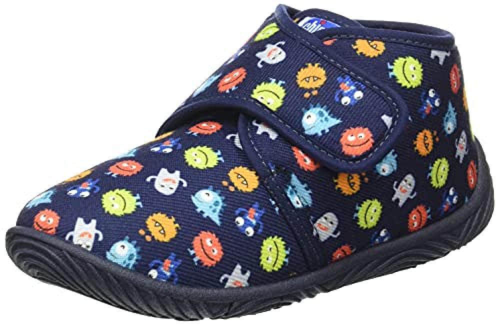 (TG. 19 EU) Chicco Polacchino Taxo 2, Pantofole, Blu, 19 EU - NUOVO