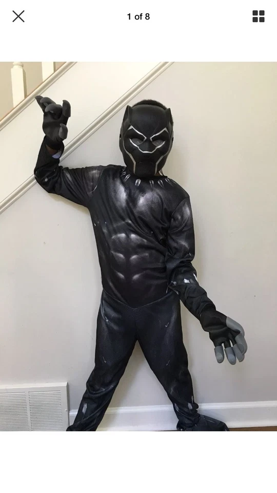 Custom Child Black Panther Claws/Gloves - Image 2 of 3