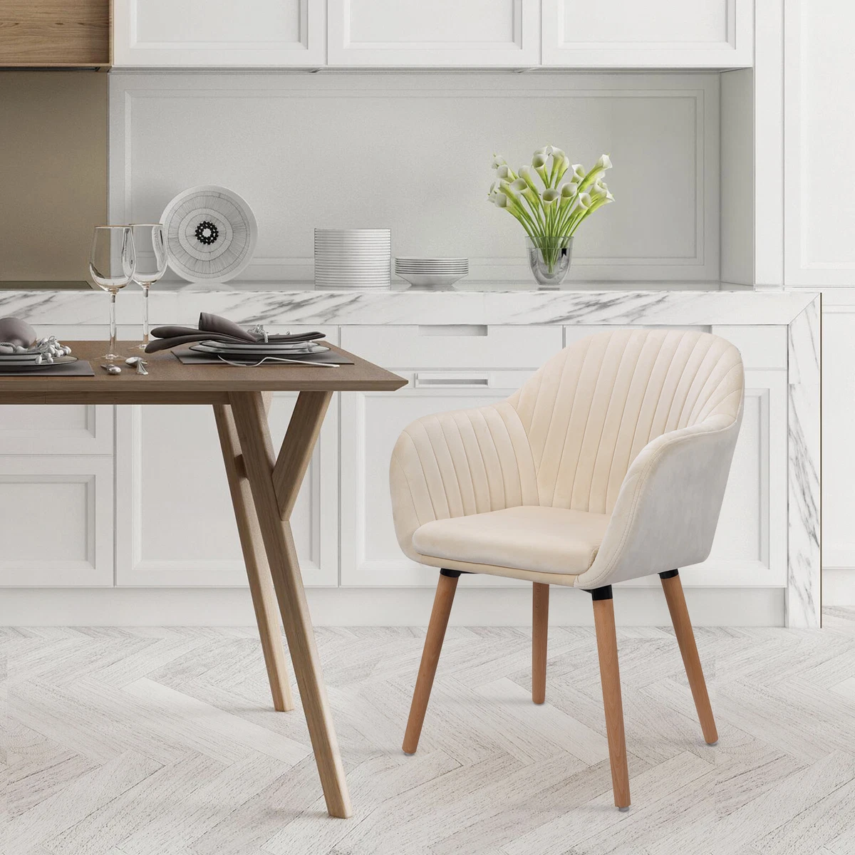 Wooden corner chair online