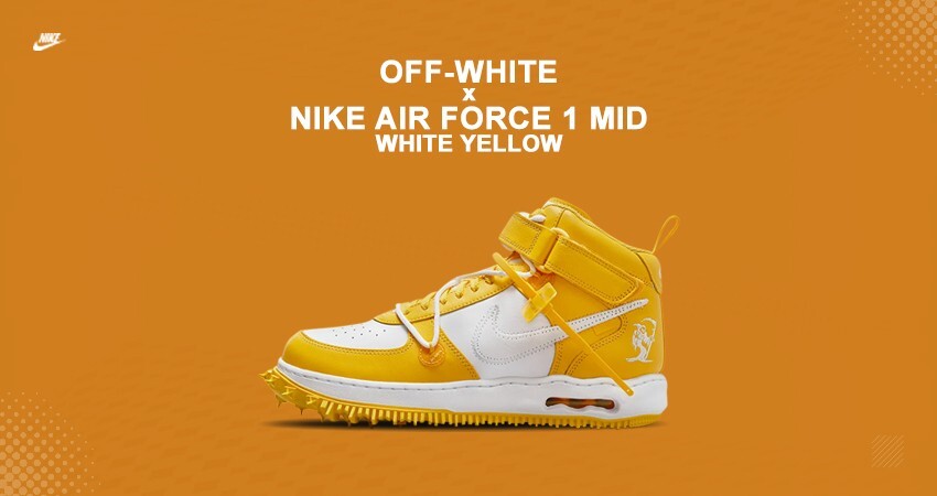 Off White x Nike Air Force 1 Mid Sneakers Zapatillas hombre 40.5EU 7.5US