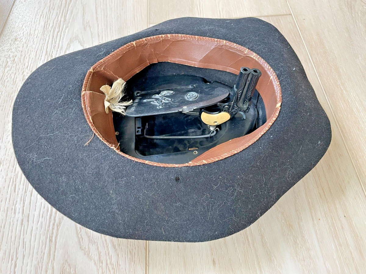 Vtg 1950s Ideal Toys Roy Rogers Quick Shooter Cowboy Hat Pop