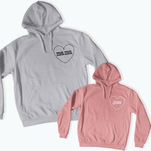 matching mother and daughter jumpers