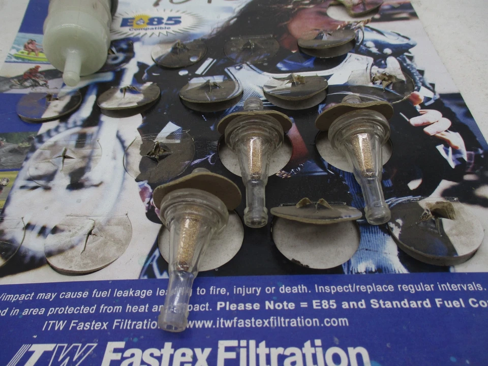 Lot of 3 New Visu Filter Clear Fuel Filter 701C - Image 3 of 4