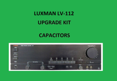 Stereo Verstärker LUXMAN LV-112 Reparatursatz - alle Kondensatoren
