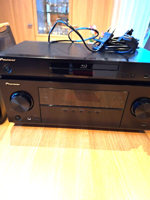 Pioneer Receiver VSX-423-K, Pioneer Blue -ray Player BDP-160-K, 2 Lautsprecher