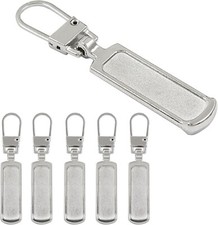 Hitefu 6PCS Zipper Pull Replacement, Upgraded Zipper Tags Cord Pulls for Bronze