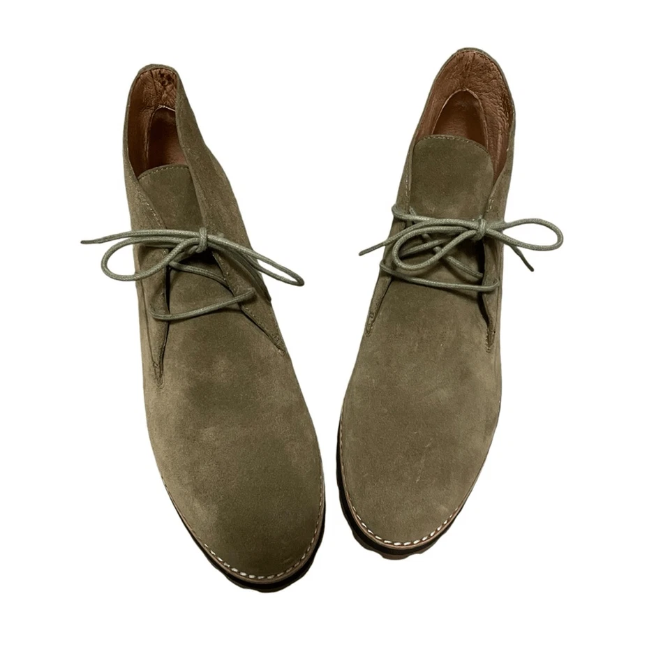 Bota Madewell The Wren en Gamuza Verde Terroso Talla 9 NUEVA Foto 3 de 4