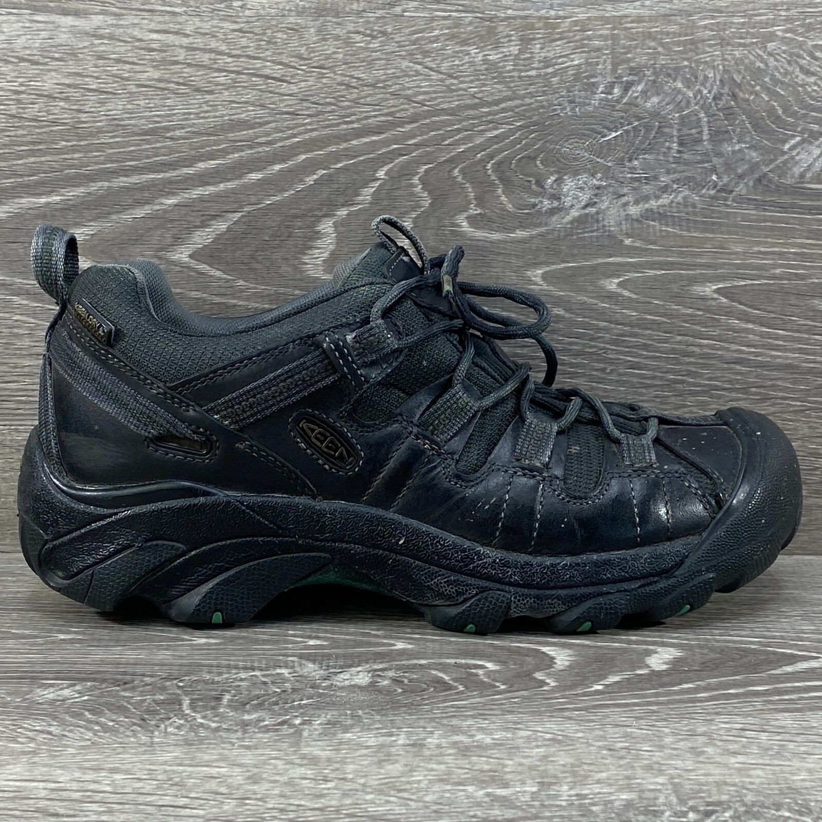 Scarpe da trekking impermeabili Keen Dry 1010135 in pelle nera taglia 9 5 EU 40