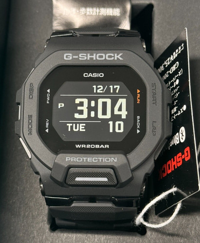 CASIO GBD-200-1JF [G-SHOCK 20ATM Waterproof G-SQUAD] Japan Domestic New