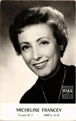 CPM AK Micheline Francey MUSIC STAR (718425)