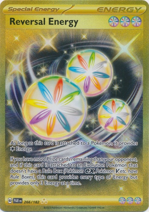 Reversal Energy - 266/182 Hyper Rare Paradox Rift Pokemon TCG