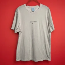 Nike Forza NOCTA Drake Collab Graphic Shirt Toronto London Fashion White L Mens