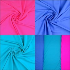 Badeanzugstoff Sport Jersey uni einfarbig matt Meterware  22 % Elasthan Stoff