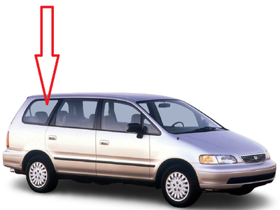 Fit 1989-1995 MAZDA MPV MINI VAN RIGHT REAR QUARTER WINDOW GLASS | eBay