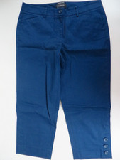 Talbots The Perfect Skimmer Cotton Stretch Capri Navy Pants 8 NWT  69