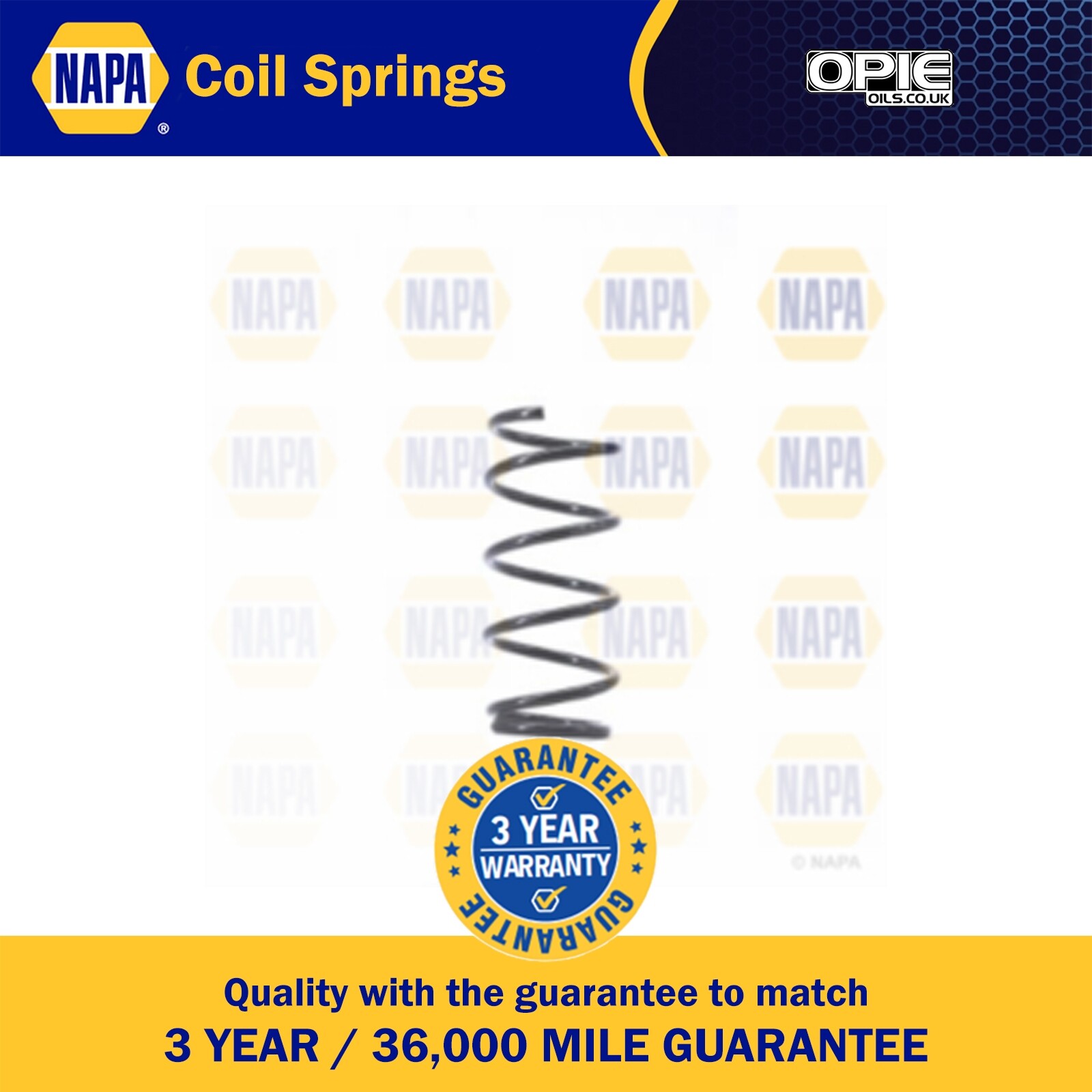 NAPA Coil Spring Front NCS1411 - OEM Quality for Nissan - Reliable Construction
