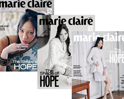 Marie Claire Korea April 2023 ITZY Chaeryeong, Woo Do-Hwan & BONA, K POP, KSTAR
