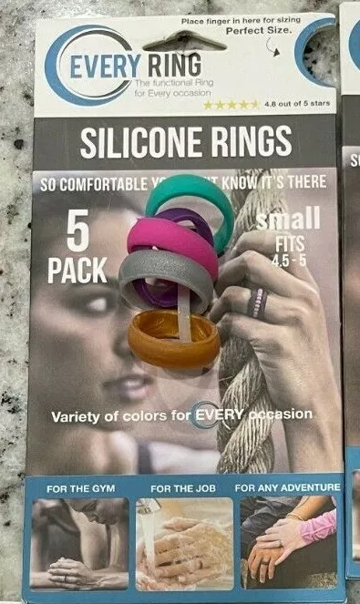 Every Ring Silicon Rings Various Sizes YOU PICK Women or Men NEW