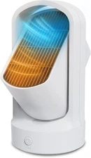 1500W PTC Ceramic Space Heater Portable Desk Heater with Overheat Protection