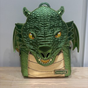 Loungefly Green Dragon Mini Backpack – NWT – Rare Fantasy Creature Theme Loungefly Green Dragon Mini Backpack NWT Rare | Mercari main image 3