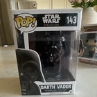 Funko Pop! Star Wars Rogue One Darth Vader Black Vinyl Figure #143 Movies Theme