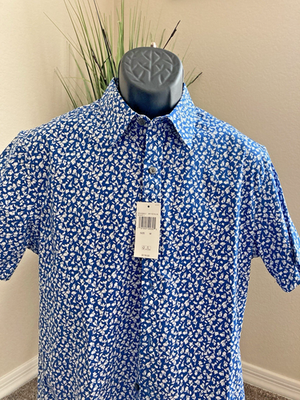 MENS NEW MED MICHAEL KORS RESORT SLIM FIT STRETCH SHORT SLEEVE BUTTON UP SHIRT | eBay MENS NEW MED MICHAEL KORS RESORT SLIM FIT STRETCH SHORT SLEEVE BUTTON UP SHIRT | eBay