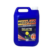 Weed & Go 5L Ready-to-Use Weedkiller - Fast-Acting Formula for Immediate Weed a 5.44 per litre