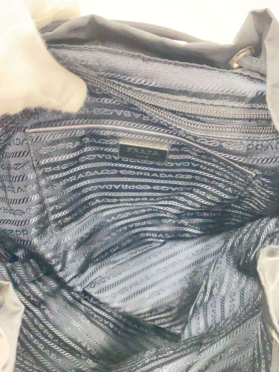 PRADA Backpack BLK Solid Re Nylon Backpack Medium - image 6