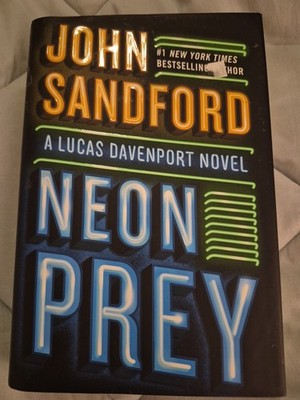Neon Prey a Lucas Davenport Novel by John Sandford Brand New