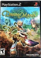 Dawn of Mana (Sony PlayStation 2, 2007) black label tested and works