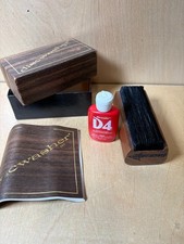 Vintage Discwasher D4 Record Cleaning System Brush Case Fluid Vinyl LP
