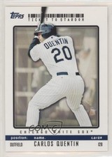 2009 Topps Ticket To Stardom Blue 48/99 Carlos Quentin #128 0q3
