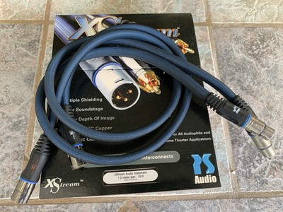 PS Audio xStream Audio Statement XLR Interconnects 1 pair 1 meter