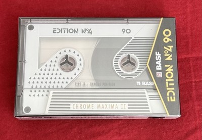 BASF Chrome Maxima II 90 Edition N4 Type II OVP NEU Kassette rar Sammler  