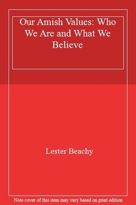 Our Amish Values: Who We Are and What We Believe,Lester Beachy