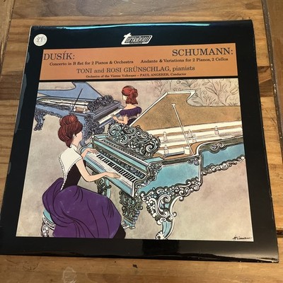 Dusik Schumann Toni And Rosi Grunschlag Concerto Tv 34204s Vinyl Record Lp