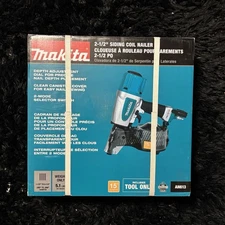 Makita AN613 2-1/2 in. Pneumatic 15° Siding Coil Nailer - Brand New