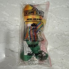 Kellogs Sesame Street Mini Beans Bert 1999 Sealed Vintage