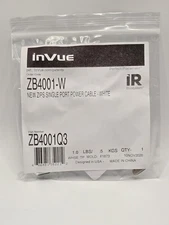 InVue ZB4001-W Zips Single Port Power Cable - White