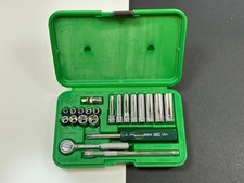  New Sk Tools Usa 21pc 14 Drive Sae 316-12 Socket Driver Service Set