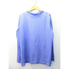 Atsuro Tayama Sample Long Sleeve See-through Knit Ladies' Blue Used KIDS-0